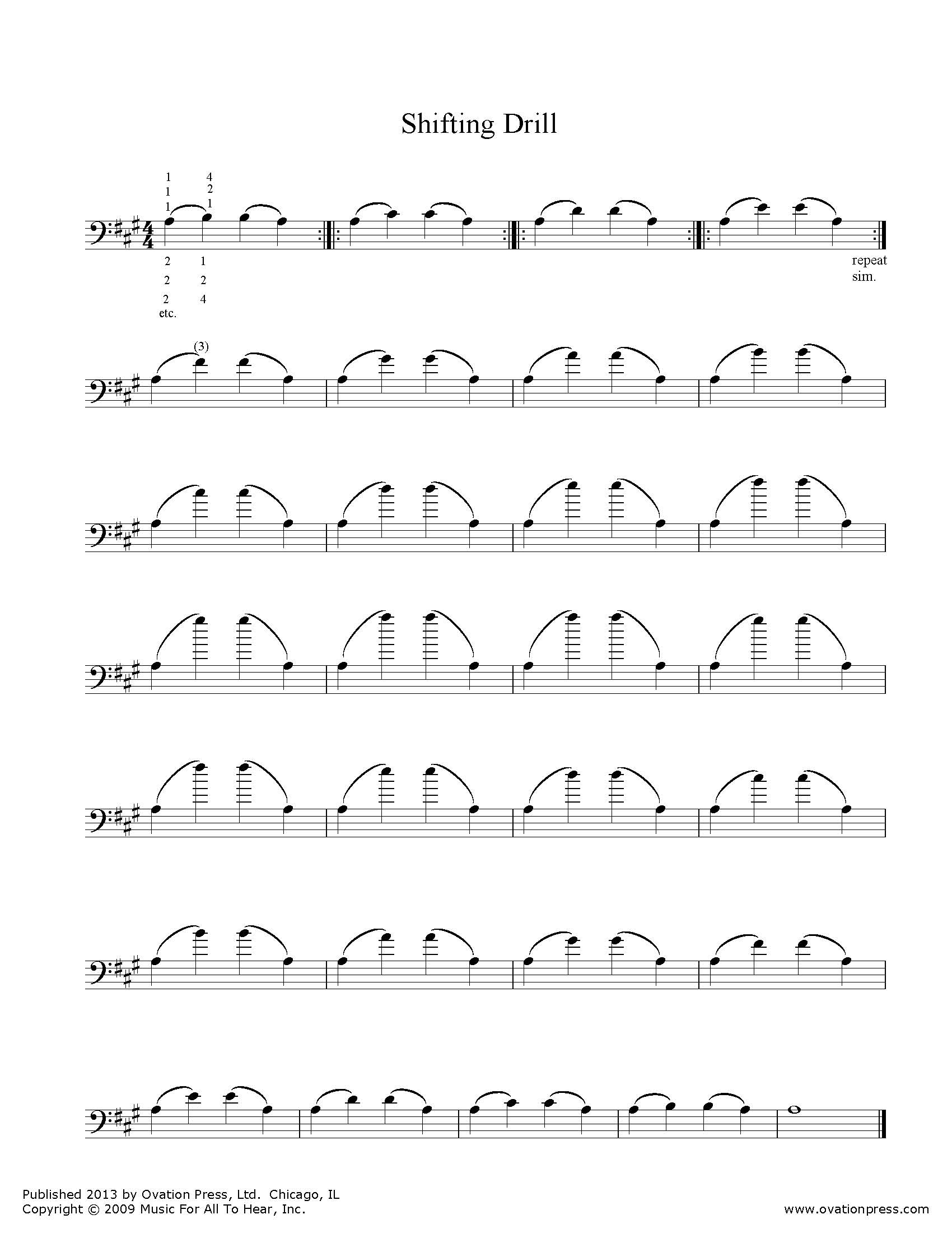 Bradetich Technical Exercises - The Ultimate Challenge for Double Bass