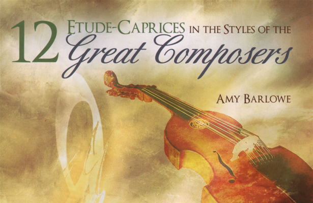Amy Barlowe – 12 Etude-Caprices for Viola Solo