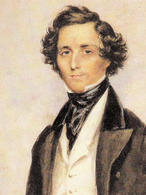 Portrait of Felix Mendelssohn